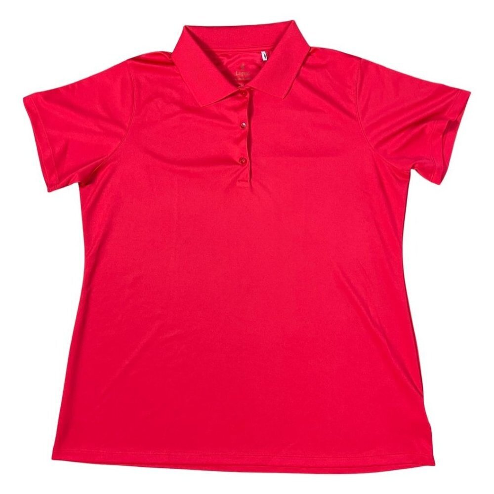 Lopez Desert Dry‎ Womens Golf Polo 1X Plus Size Fitted Tennis Pickleball Active